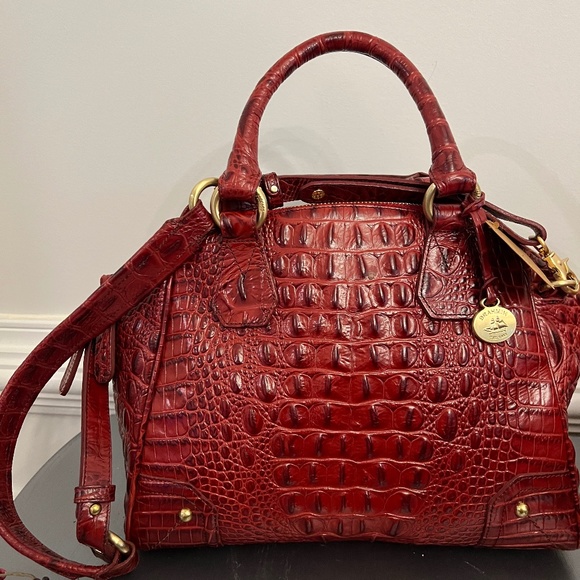 Tyler Cranberry Melbourne- Satchel with Wallet and Eyeglass Case - Picture 2 of 9